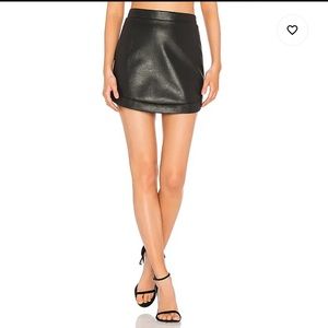 Kanya Skirt - BCBG MAX AZRIA - Faux Leather